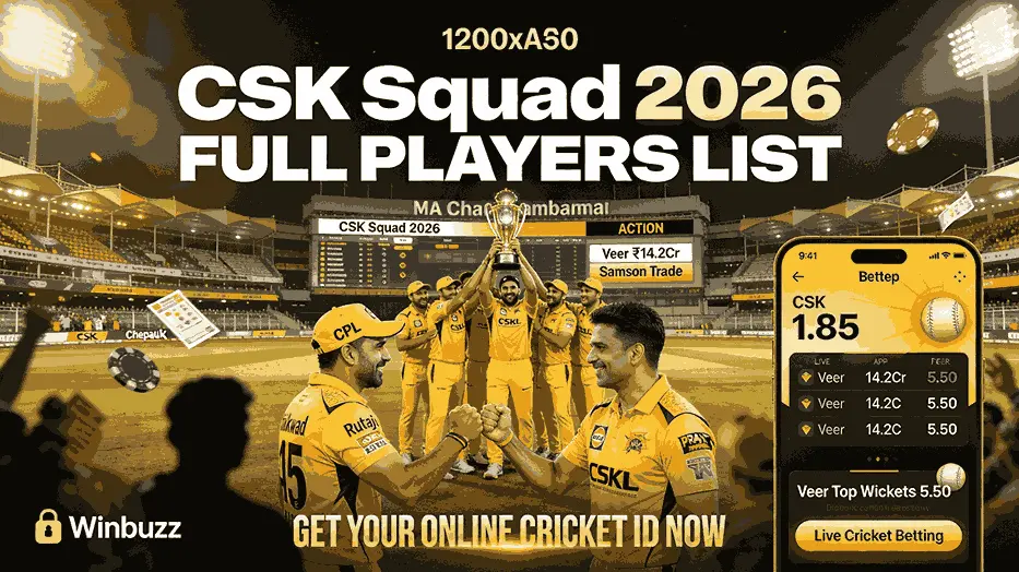CSK Squad 2026