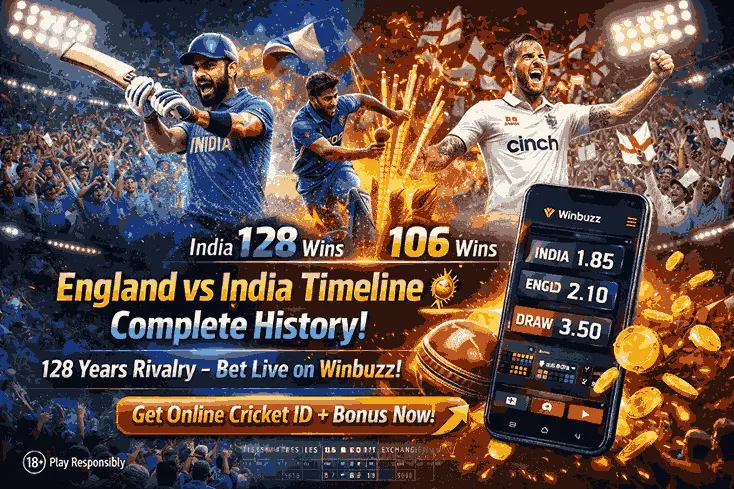England Cricket Team vs India National Cricket Team Timeline: Complete Match History & Records
