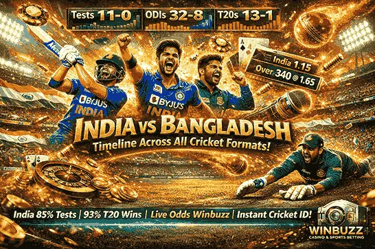 India National Cricket Team vs Bangladesh National Cricket Team Timeline Across All Cricket Formats