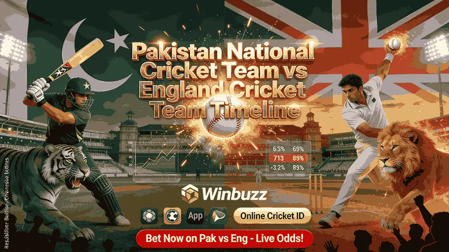 Pakistan National Cricket Team vs England Cricket Team Timeline: Complete Head-to-Head History