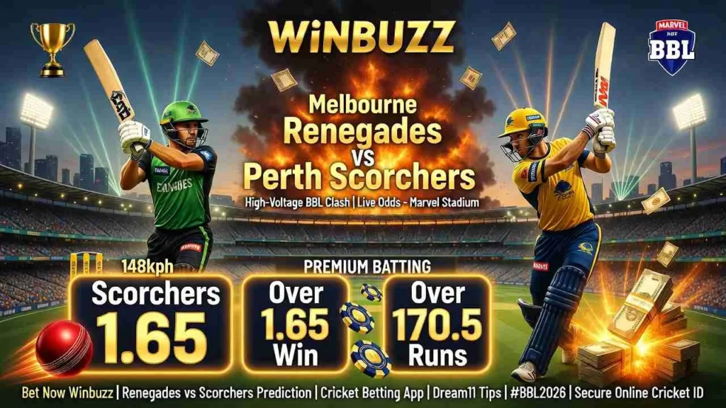 Melbourne Renegades vs Perth Scorchers – High-Voltage BBL Clash, Preview & Predictions