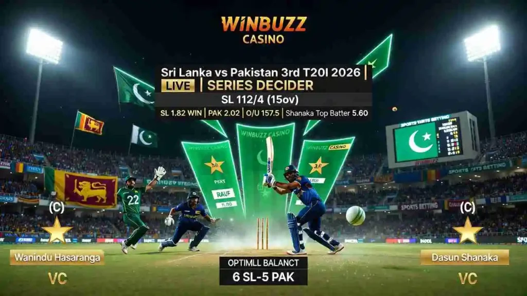 Sri Lanka vs Pakistan 3rd T20I
