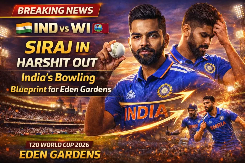 IND Vs WI T20 World Cup 2026