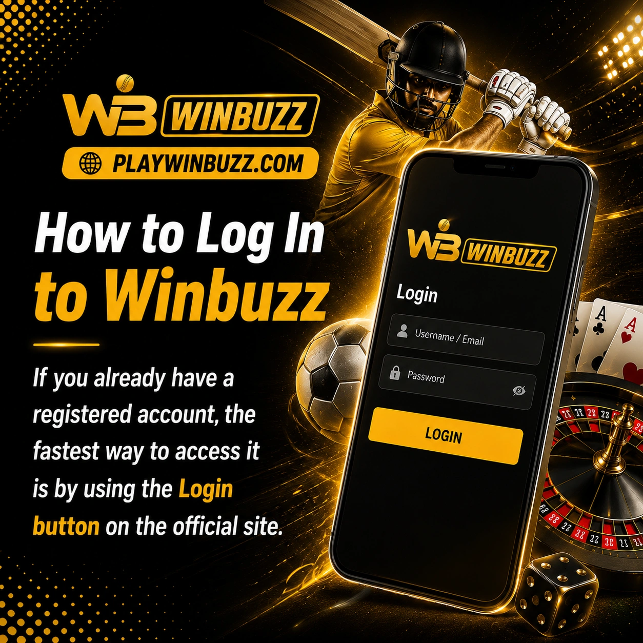 How to Log In to Winbuzz