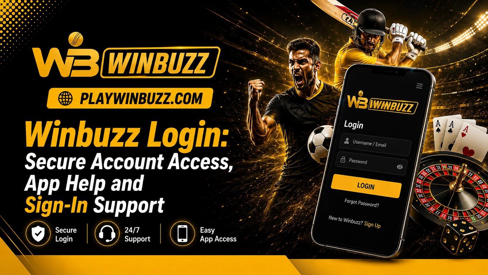 Winbuzz Login Secure Account Access, App Help and Sign-In Support